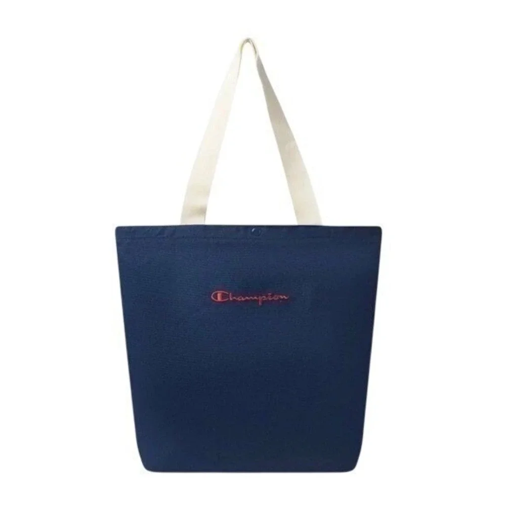 Champion Tote Bag Navy Target Exclusive Embroidered Athleisure Beach Gym Weekend